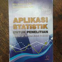 Image of Aplikasi Statistik untuk Penelitian