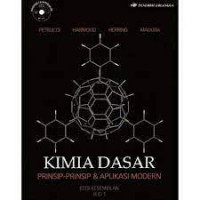 Image of Kimia Dasar: prinsip-prinsip & aplikasi modern Jilid 1
