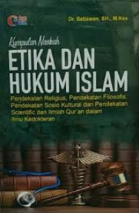 Image of Kumpulan Naskah Etika dan Hukum Islam