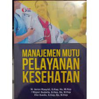 Image of Manajemen Pelayanan Kesehatan