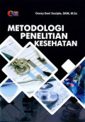 Metedologi Penelitian Kesehatan
