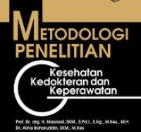 Image of Metedologi Penelitian Kesehatan Kedokteran dan Keperawatan