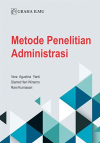 Image of Metode Penelitian Administrasi