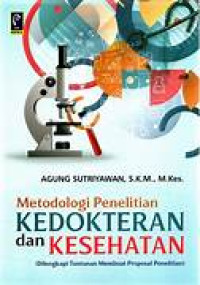 Image of Metodologi Penelitian Kedokteran dan Kesehatan