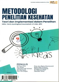 Image of Metodologi Penelitian Kesehatan